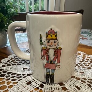 ceramic “NUTTY OR NICE” coffee mug